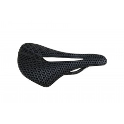 Sillín Massi Short-Race 3D Carbon 145g Negro