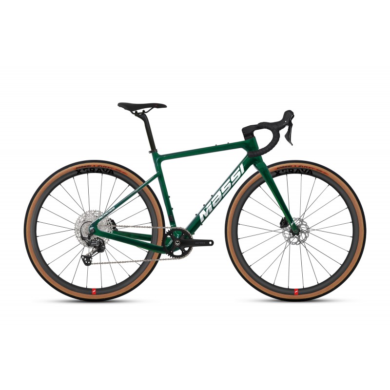 BICICLETA MASSI ACROSS CARB.RACE GRX 1X12 VERDE CARBONO (2026)