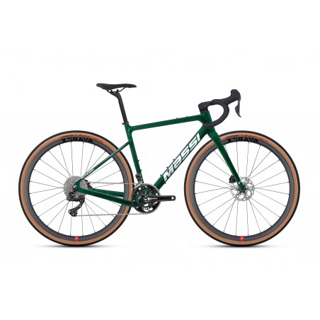 BICICLETA MASSI ACROSS CARBON RACE GRX DI2 2X12 VERDE CARBONO (2026)