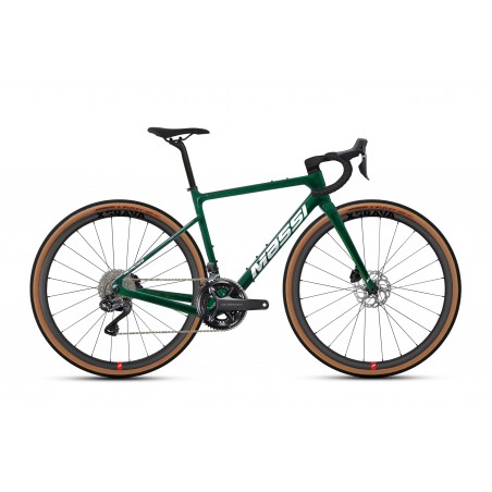 BICICLETA MASSI ACROSS CARB.RACE ULT.DI2 2X12 VERDE CARBONO (2026)