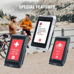 Sigma Sport GPS Ciclocomputador - ROX 12.1 EVO - Sensor Set - night grey