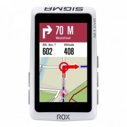 Sigma Sport GPS Ciclocomputador - ROX 12.1 EVO - Sensor Set - night grey