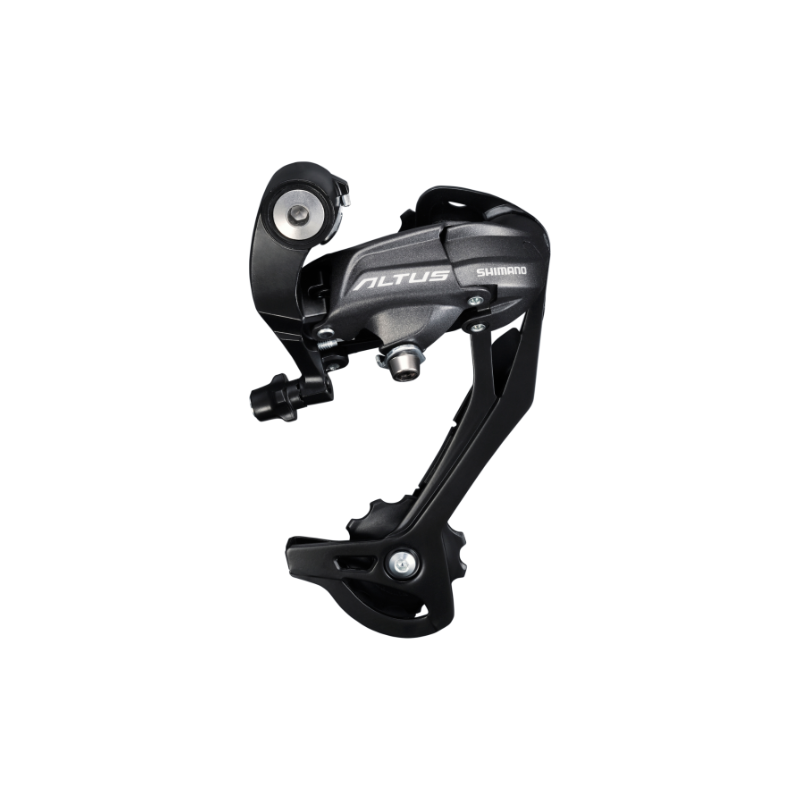 SHIMANO Cambio Tras. 9v Negro SGS RD-M370 Acera