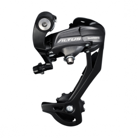 SHIMANO Cambio Tras. 9v Negro SGS RD-M370 Acera