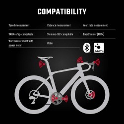 CICLOCOMPUTADOR SIGMA ROX 12.1 EVO BASIC BLANCO